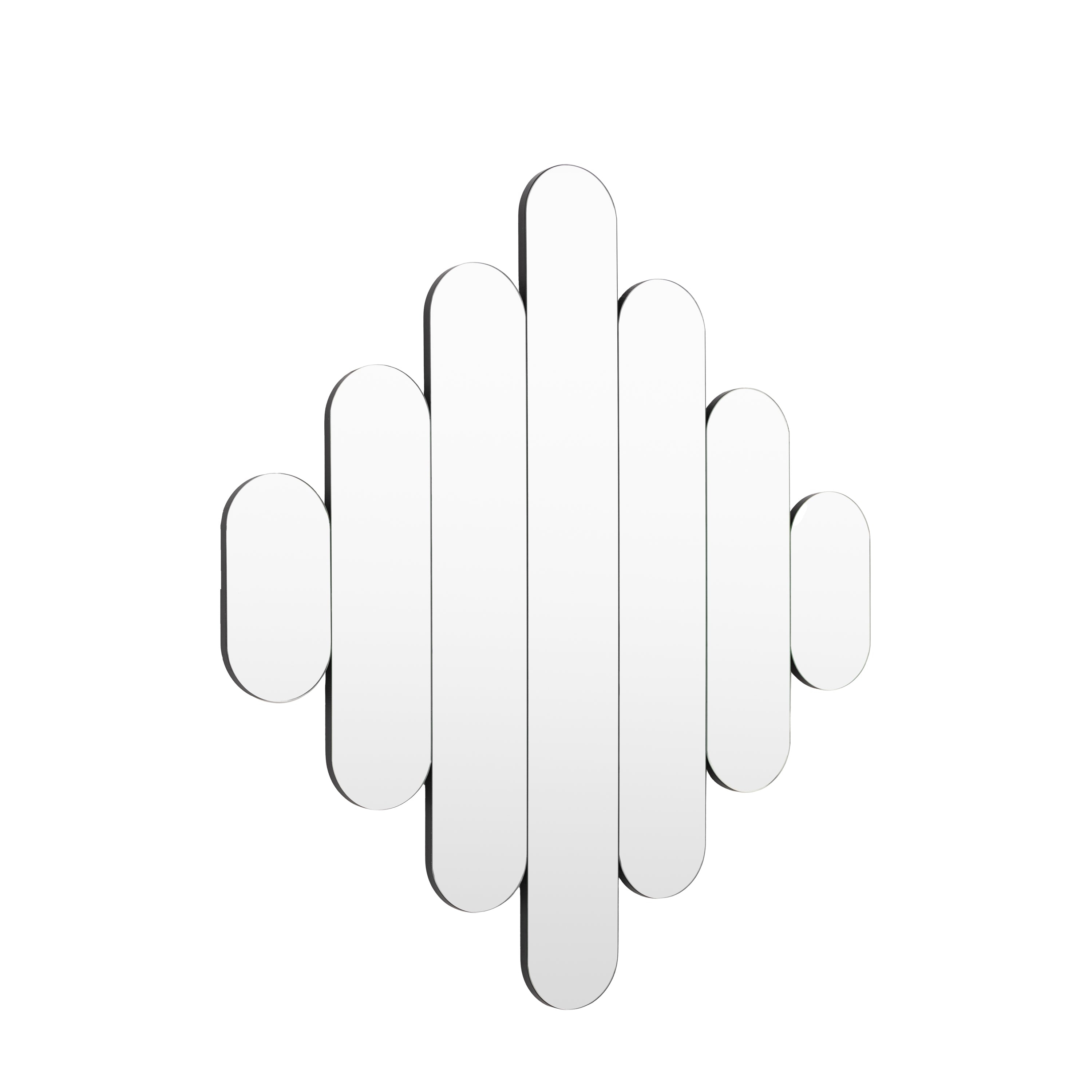 Daphne Rounded Strips Wall Mirror